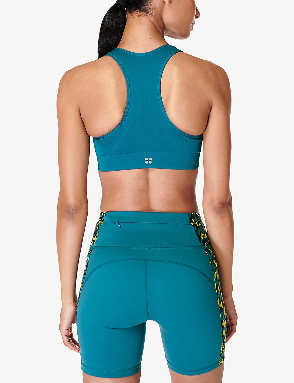 Sweaty Betty Stamina Racerback Stretch-woven Sports Bra 4 Sweaty Betty Stamina Racerback Stretch-woven Sports Bra - Image 4
