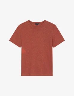 Soeur Cyril Round-neck Cotton And Linen-blend T-shirt