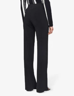 Joseph Milano Straight-leg Mid-rise Trousers -Reiss Shop R04203858 BLACK ALT02