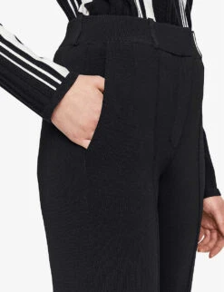 Joseph Milano Straight-leg Mid-rise Trousers -Reiss Shop R04203858 BLACK ALT03