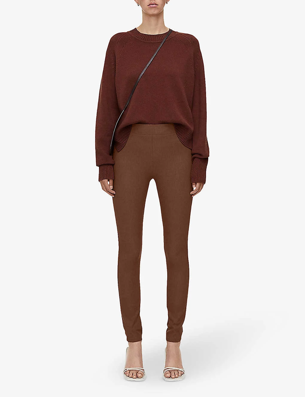 Joseph Gabardine Straight-leg Mid-rise Cotton-blend Trousers 2 Joseph Gabardine Straight-leg Mid-rise Cotton-blend Trousers - Image 2