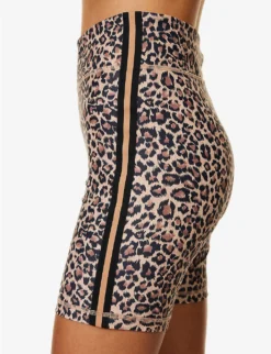 Ryker High-rise Recycled-polyamide Shorts 9 Ryker High-rise Recycled-polyamide Shorts -Reiss Shop R04204350 ANIMAL ALT04