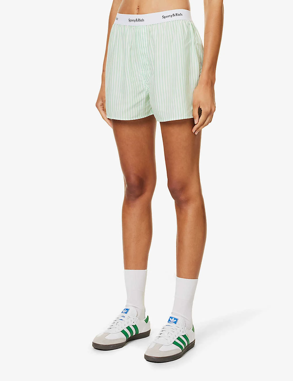 Logo-waistband Striped Tencel Boxer Shorts 3 Logo-waistband Striped Tencel Boxer Shorts - Image 3