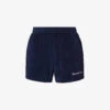 Tennis Club Brand-embroidered Cotton Shorts