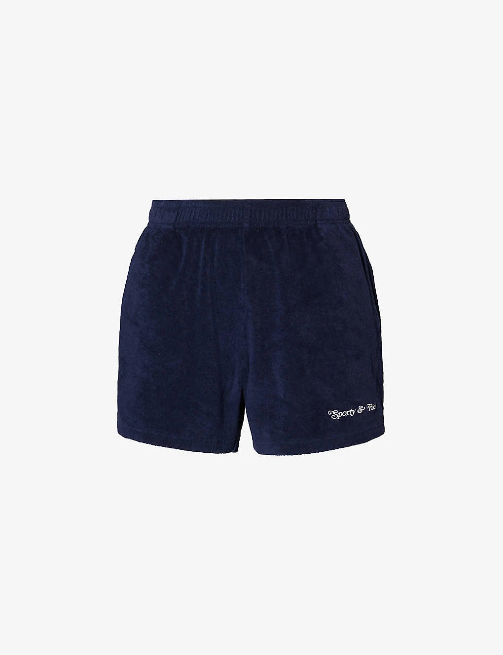 Tennis Club Brand-embroidered Cotton Shorts 1 Tennis Club Brand-embroidered Cotton Shorts