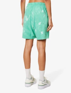 Wellness Tie-dye Cotton-jersey Shorts 8 Wellness Tie-dye Cotton-jersey Shorts -Reiss Shop R04205055 TAHITI ALT03