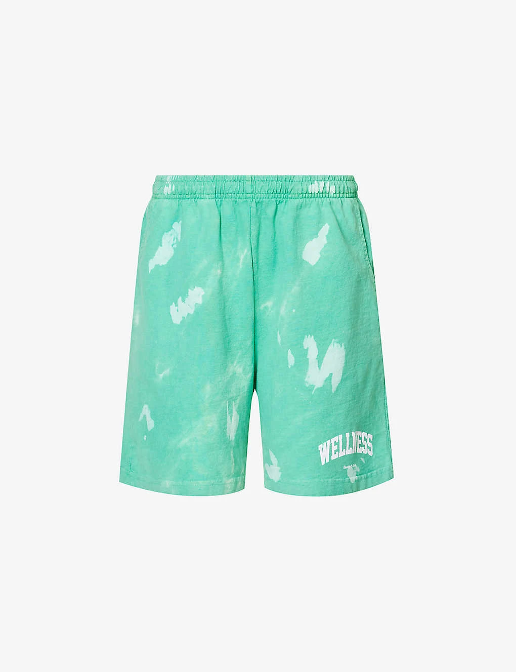Wellness Tie-dye Cotton-jersey Shorts 1 Wellness Tie-dye Cotton-jersey Shorts
