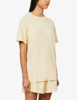 Health Is Wealth Slogan-print -Reiss Shop R04205100 ALMOND ALT02