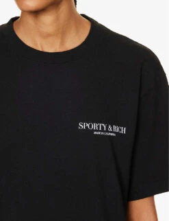 Made In California Graphic-print Regular-fit Cotton-jersey T-shirt -Reiss Shop R04205102 BLACKWHITE ALT04