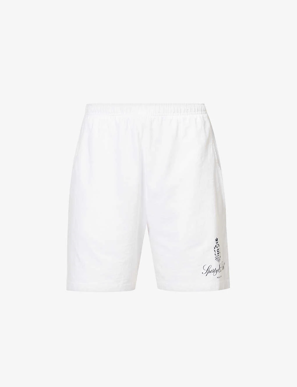 Vendome Brand-print Cotton-jersey Shorts 1 Vendome Brand-print Cotton-jersey Shorts