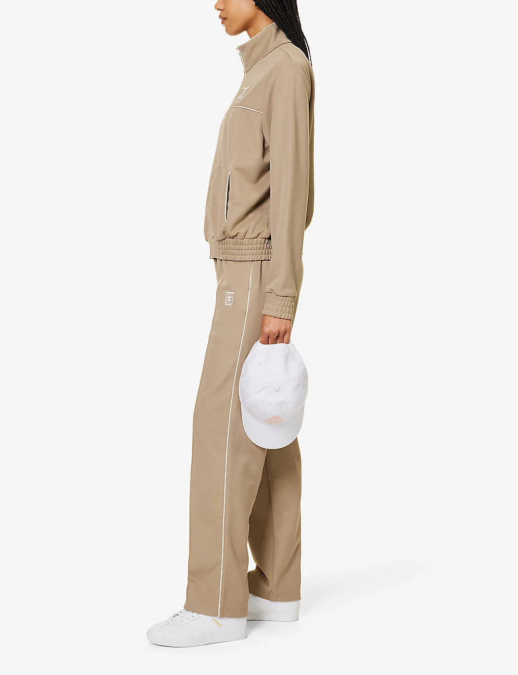 Runner Logo-print Straight-leg Mid-rise Woven Trousers 2 Runner Logo-print Straight-leg Mid-rise Woven Trousers - Image 2