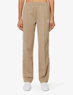 Runner Logo-print Straight-leg Mid-rise Woven Trousers 7 Runner Logo-print Straight-leg Mid-rise Woven Trousers -Reiss Shop R04205137 ESPRESSOWHITE ALT02