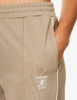 Runner Logo-print Straight-leg Mid-rise Woven Trousers 9 Runner Logo-print Straight-leg Mid-rise Woven Trousers -Reiss Shop R04205137 ESPRESSOWHITE ALT04